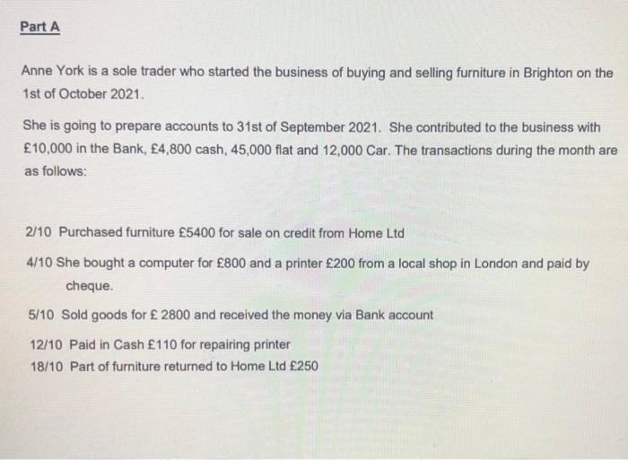 you indeed! PARTB a) According to the information available in Income and