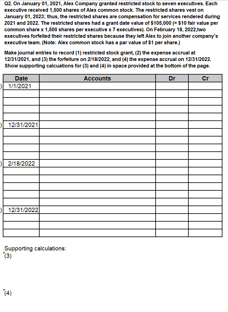 Please post a detailed explanation on how you solved the question,