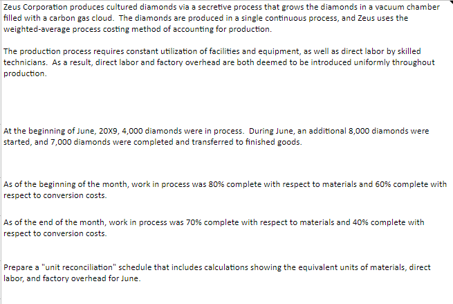  a.) How many total units exist at Ending Work-in-Process? b.)How many