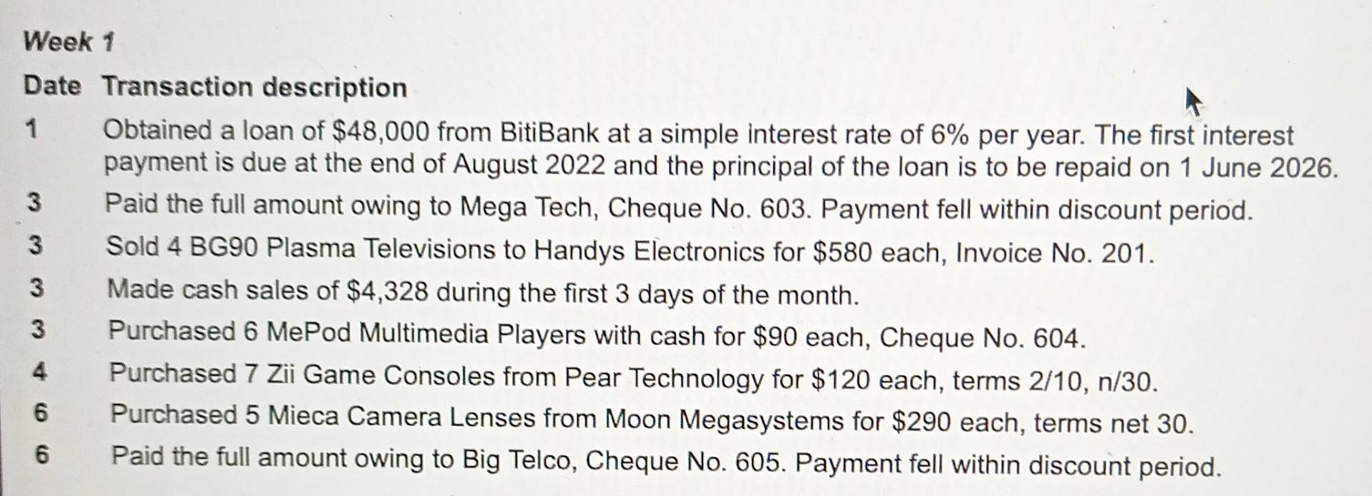 Terms Post Ref. Amount Jun (select) Jun (select) Jun |(select) Jun select)