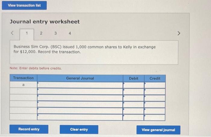 Transactions, and Preparing and Evaluating a Balance Sheet [LO 21, LO 2-2,