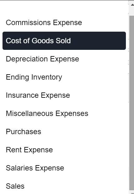 sells tire rims. Its sales budget and inventory, purchases, and cost of
