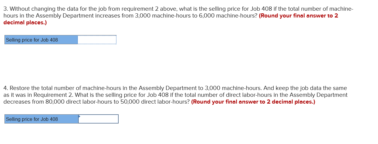 ON THINGS. THE ANSWERS ARE NOT 2400 OR 4200 FOR ANY PART