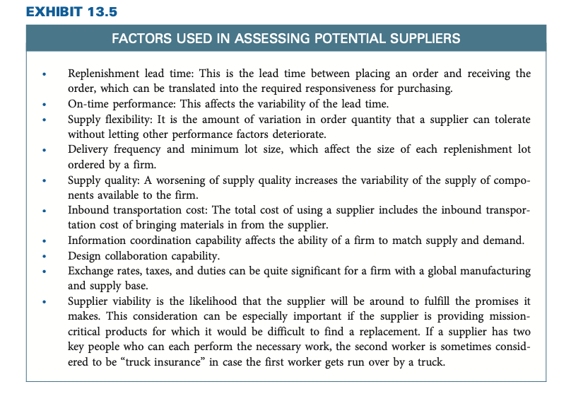 activities, supplies, or services could be contracted out. EXHIBIT 13.2 REASONS TO