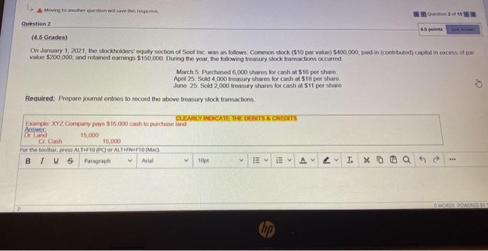 please answer fast Moving to other question will save the room Question