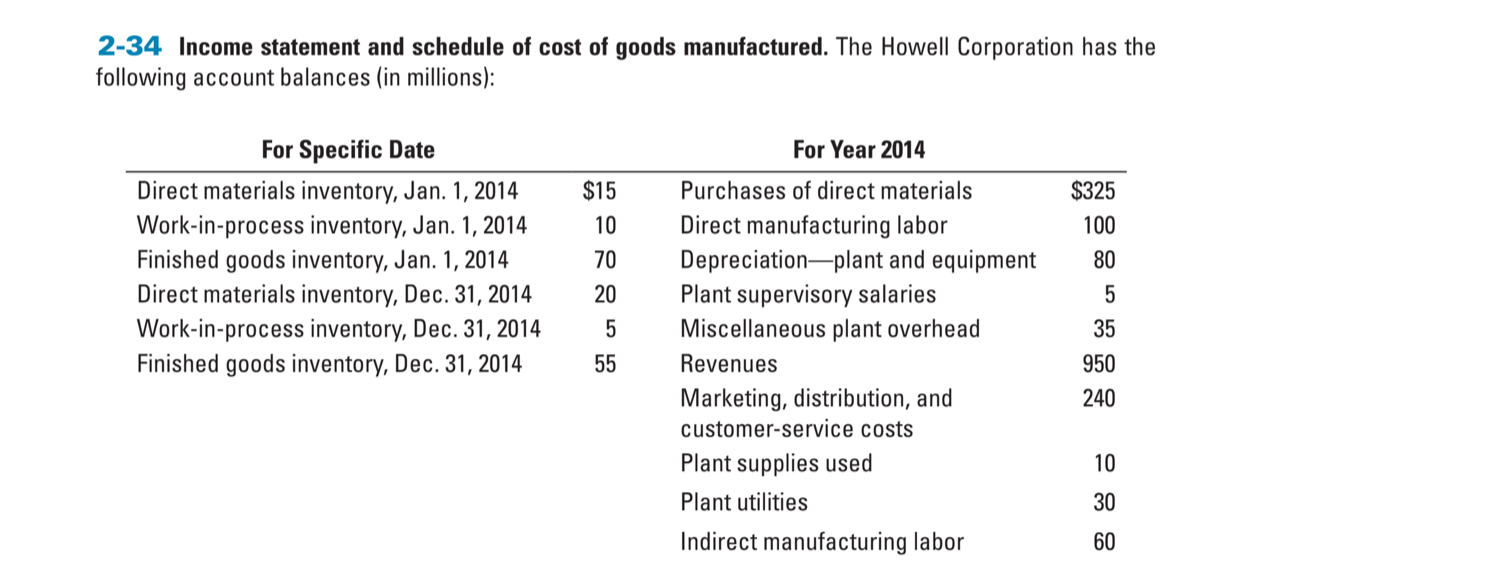 1. How would the answer to Problem 2-34 be modified if you