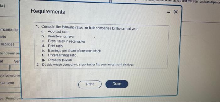 an investment and have decided to invest in a company in the