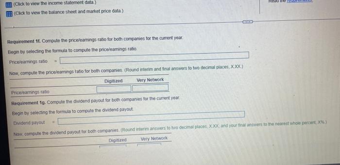 Network Ad Requirement 1b. Compute the inventory tumover for tom compenes for