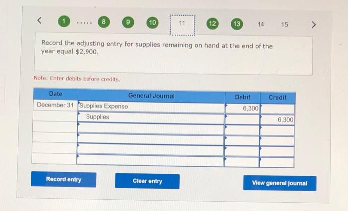 December 30 Pay $2,800 cash dividends to stockholders. Check my Insurance expired