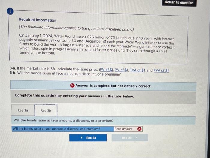 applies to the questions displayed below.] On January 1, 2024. Water World