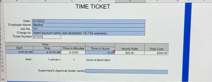 account for the building of a custom toy bear using job order