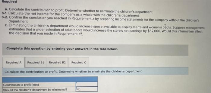 women's, and children's boots. For each type of boot sold, it operates