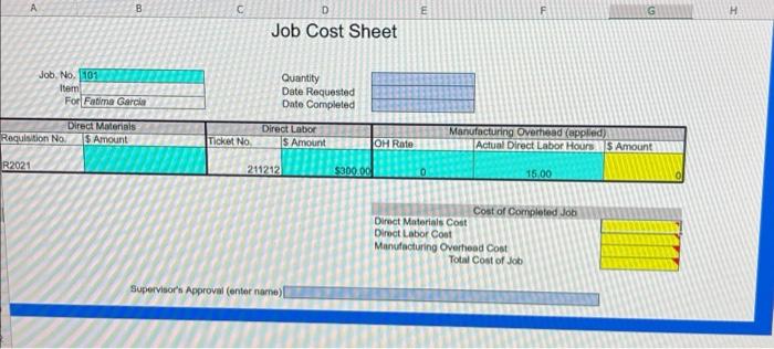 SUPERVISOR, The supervisor oversees all aspects of the job. 2 to add