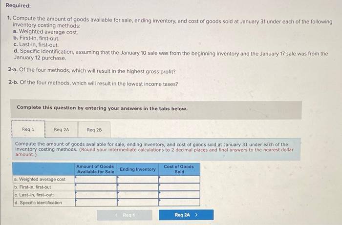 number of units purchased and sold throughout each accounting period but applies