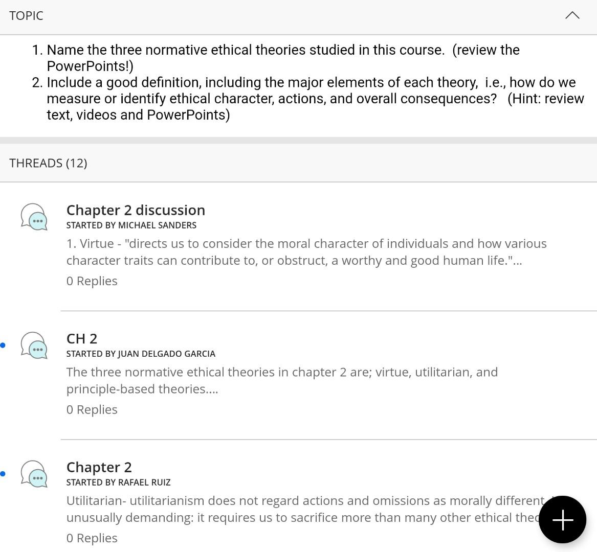  answer one and two with an example underneath thank you. 1.