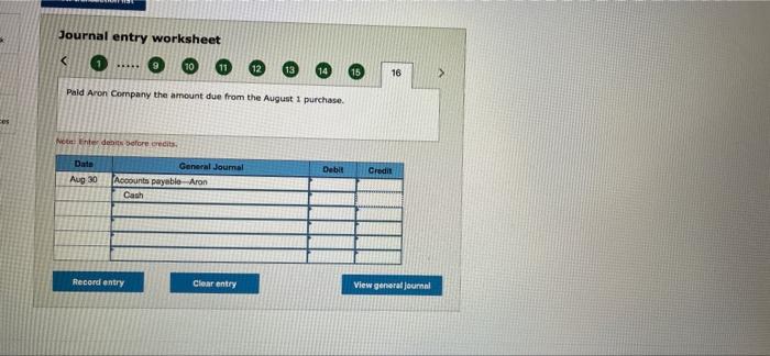 of 2/10, 1/60 ron destination. Inoles dated August S. The merchandise had
