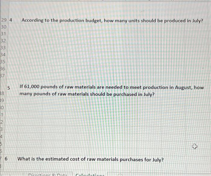 one product and it provided the following information to help prepare the