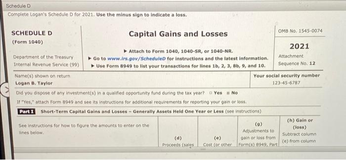 Logan normally pledges $2,400 ( $200 per month) each year to his