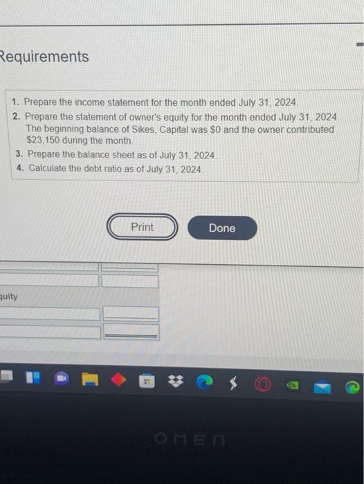 box is not used in the statement, leave the box empty do