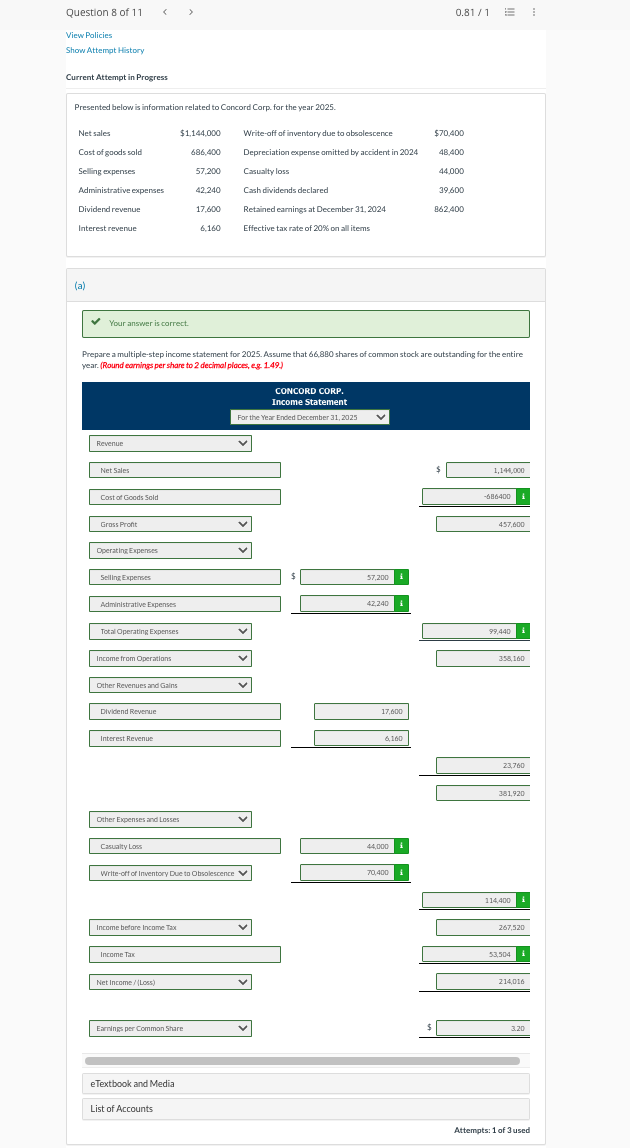  View Policies Show Attempt History Current Attempt in Progress Presented below