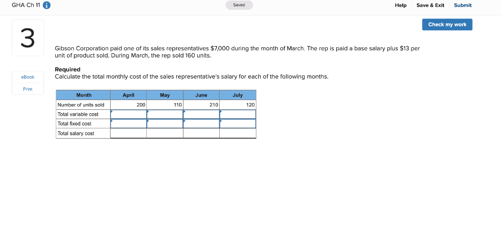 GHA 11. Question 3. please format the exact same GHA Ch 11
