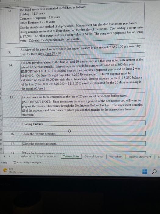 02. 03. 04. 05. 06. 07. 08. 09. B June 1: Byte