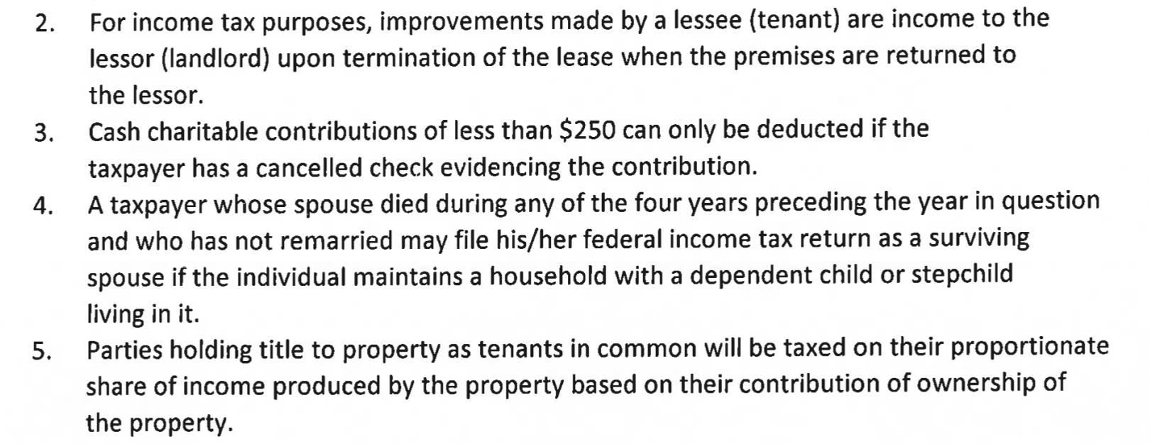 True and False questions please answer all questions 2. 3. 4. For