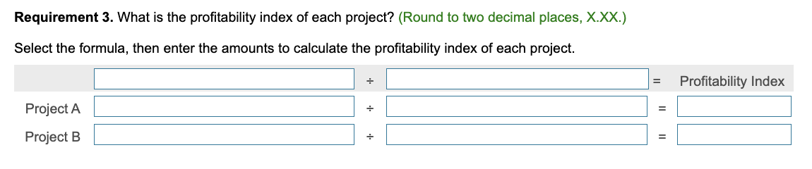 whether McKnight Products should invest in the following projects: Project A: Costs