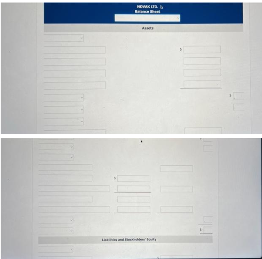 (a) Your answer is incorrect. Calculate net income and the ending balance