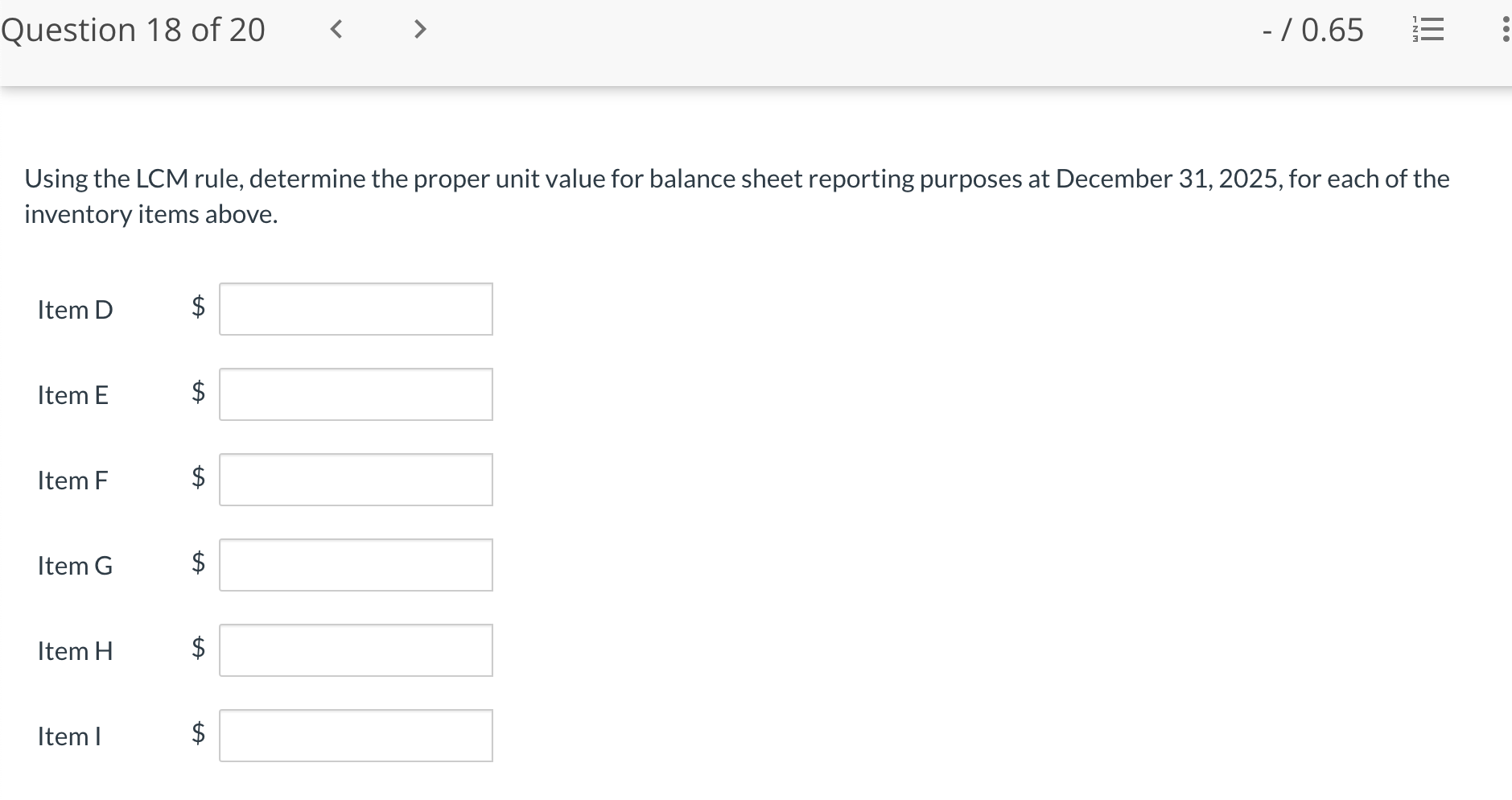an individual-item basis, in pricing its inventory items because it uses LIFO