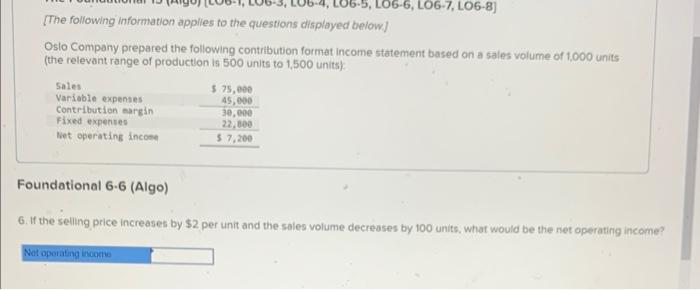 the answer ! [The following information applies to the questions displayed below.]