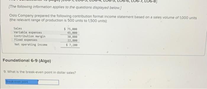 units to 1,500 units): Sales Variable expenses Contribution margin Fixed expenses Net