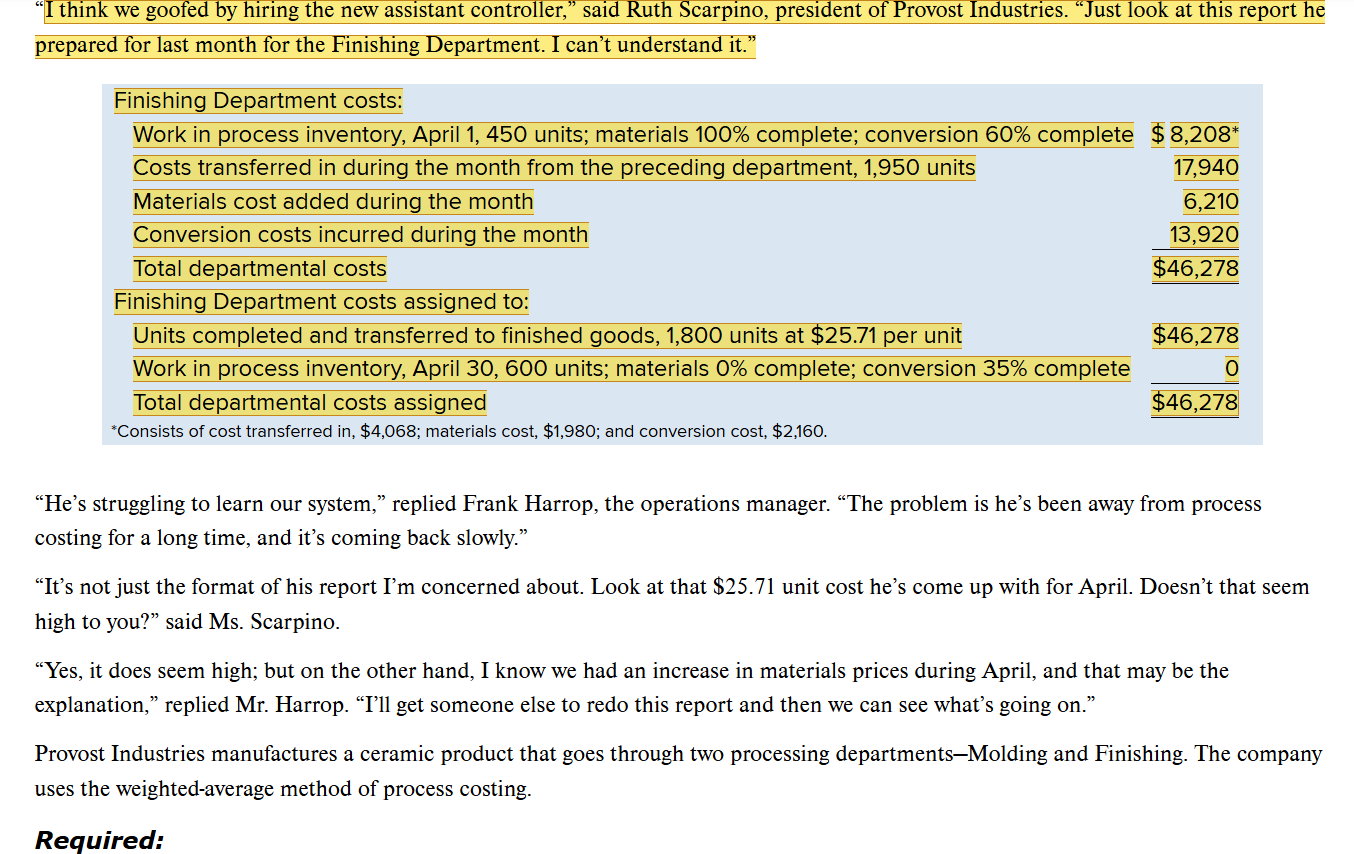  "I think we goofed by hiring the new assistant controller," said