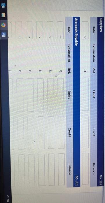 journal entries presented in the prevlous part, Question 1 of 1 >