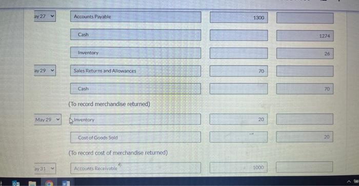 $3,900, terms 2/10,/30. 2 Sold merchandise on account $1,800, terms 1/10,n/30. The