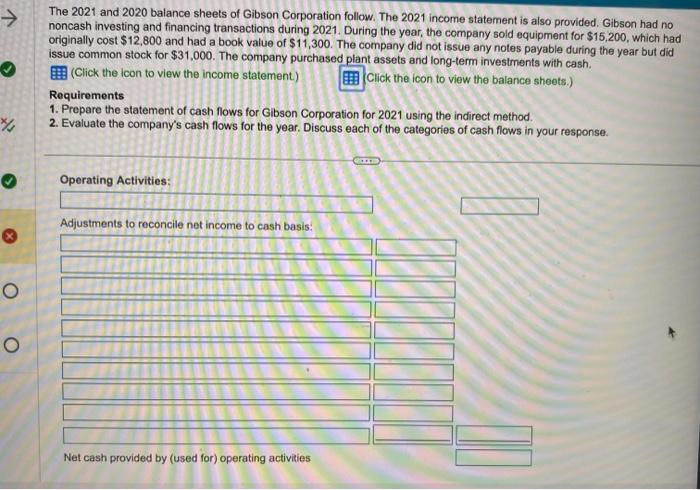 issue common stock for $31,000. The company purchased plant assets and long-term