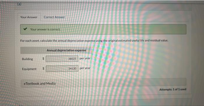 Company, has reviewed the expected useful lives and residual values of selected