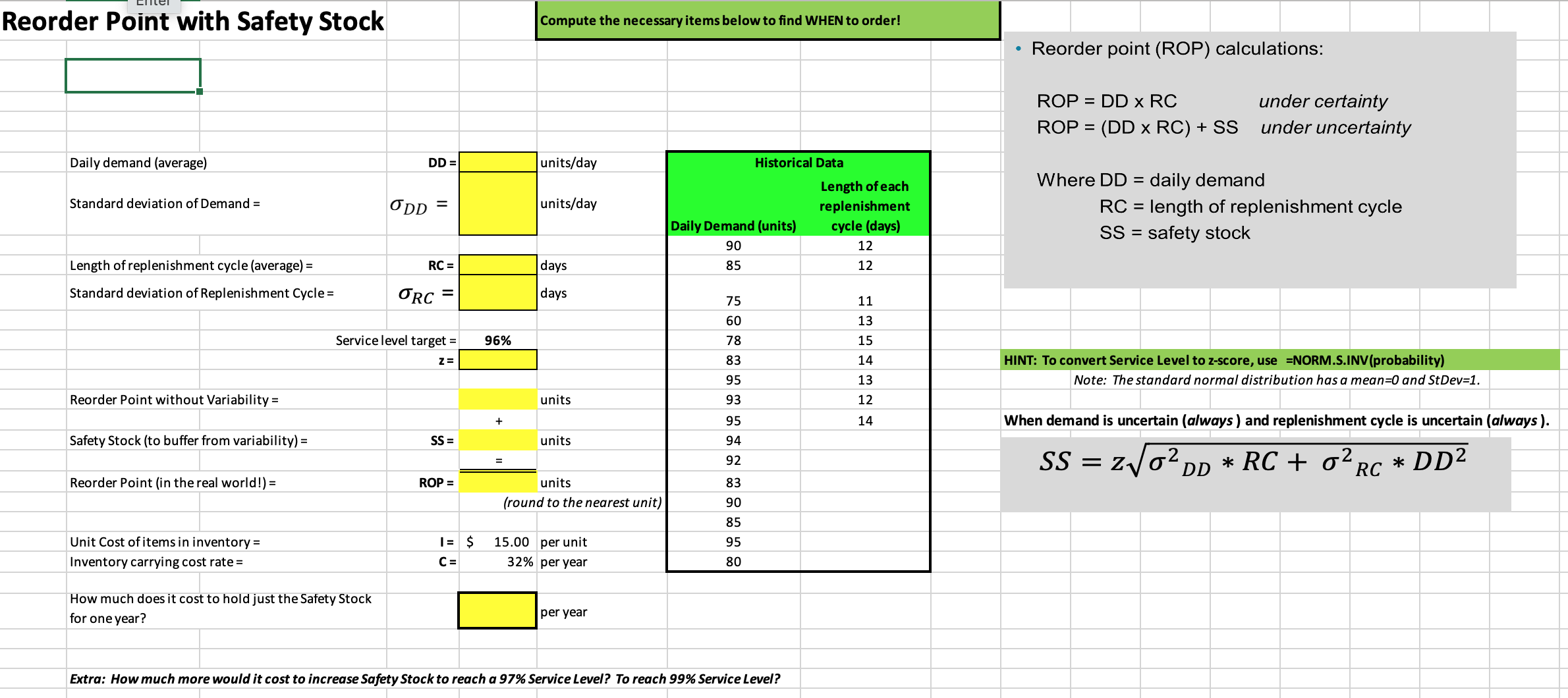 Please help with the last portion as I do not understand the