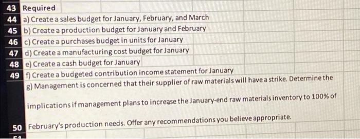 TBH Industries manufactures a product with a selling price of $80 per