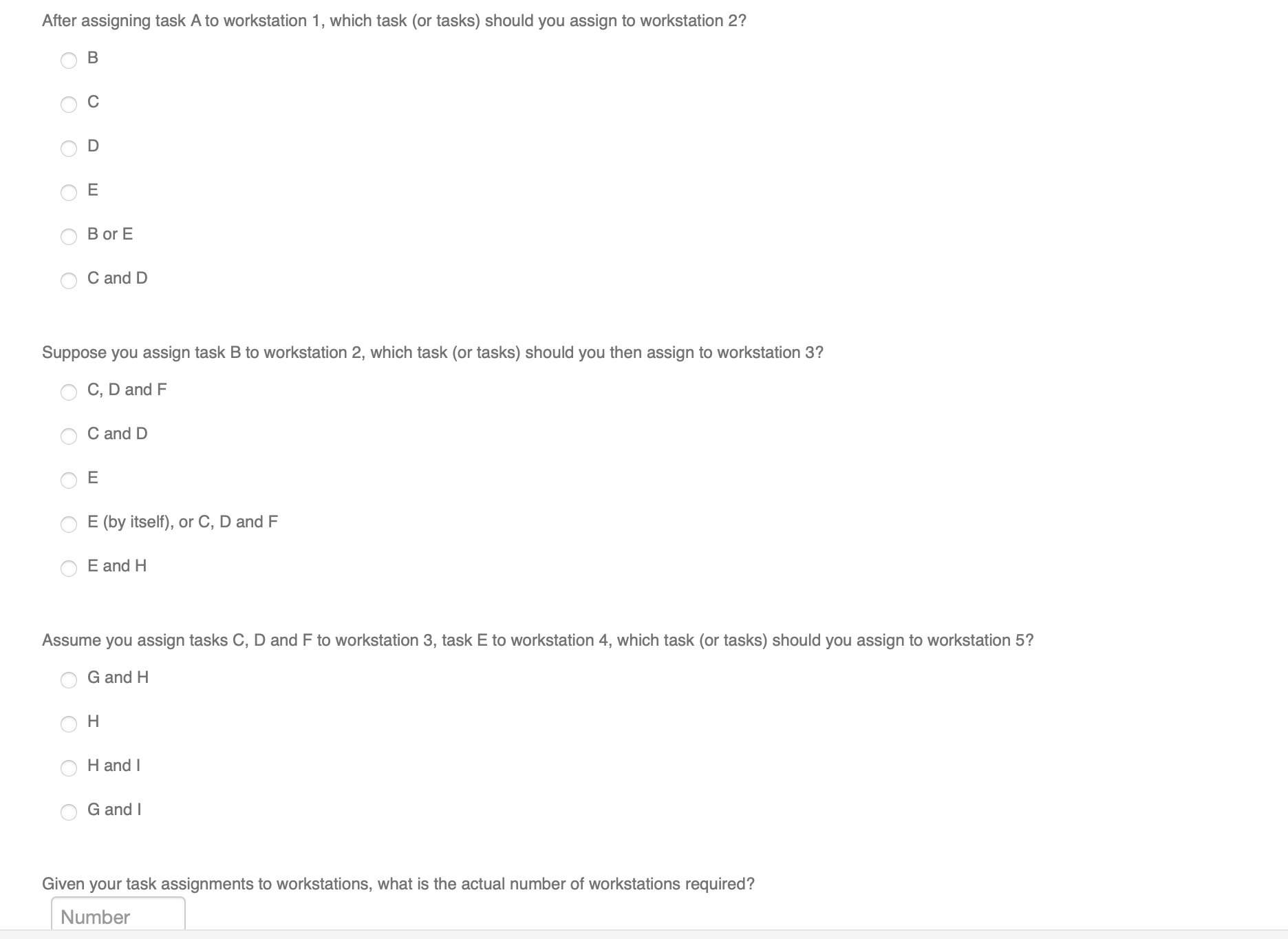 or tasks are required to assemble this computer. Daily demand is expected