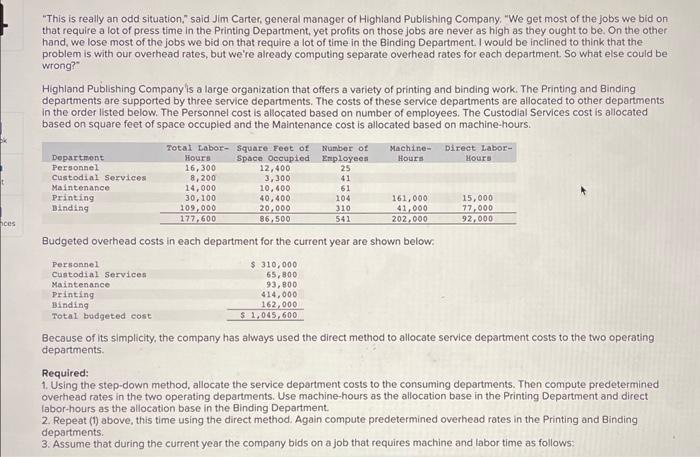  "This is really an odd situation," said Jim Carter, general manager