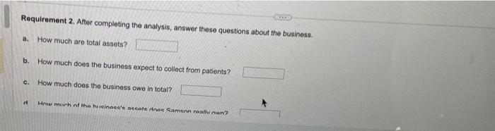 (Use parentheses or a minus sign when docreasing accounts. If an input