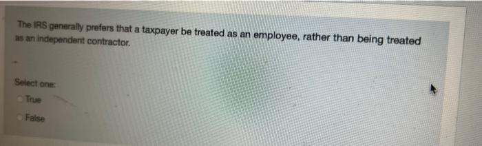 one: True False A loss incurred on the sale or exchange of