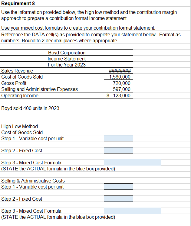 labor-hours. Requirements: Compute the predetermined overhead allocation rate for fiscal year 2024.