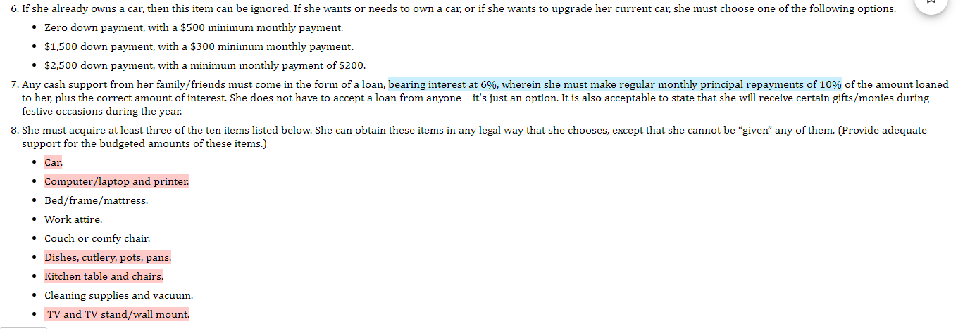 her second job interview when she received a call-she got the job!