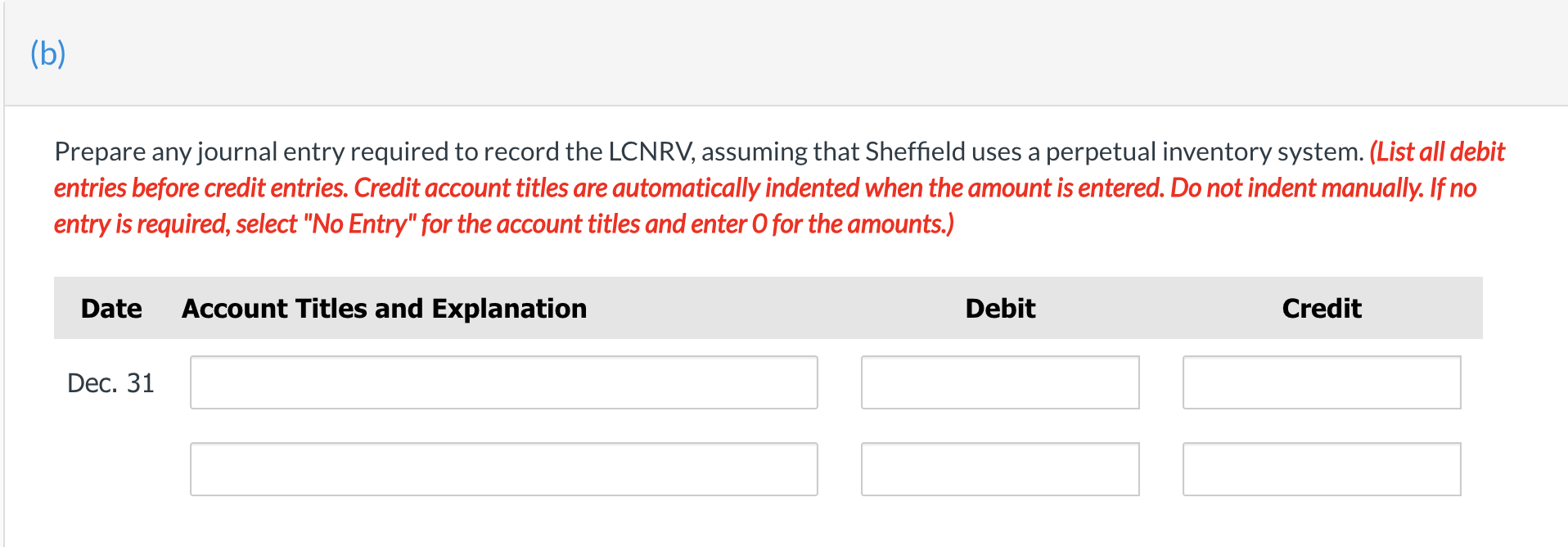 Chapter 6: Reporting and Analyzing Inventory Sheffield Corporation sells coffee beans, which