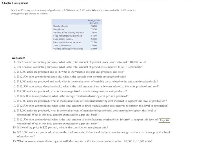 Please can someone help me with the other steps Chapter 1 Assignment