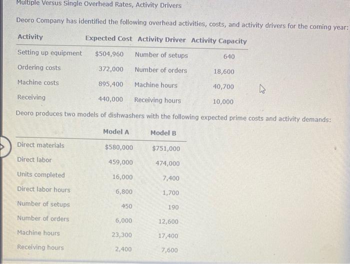 Please answer all parts with work shown. will upvote if correct. Multiple