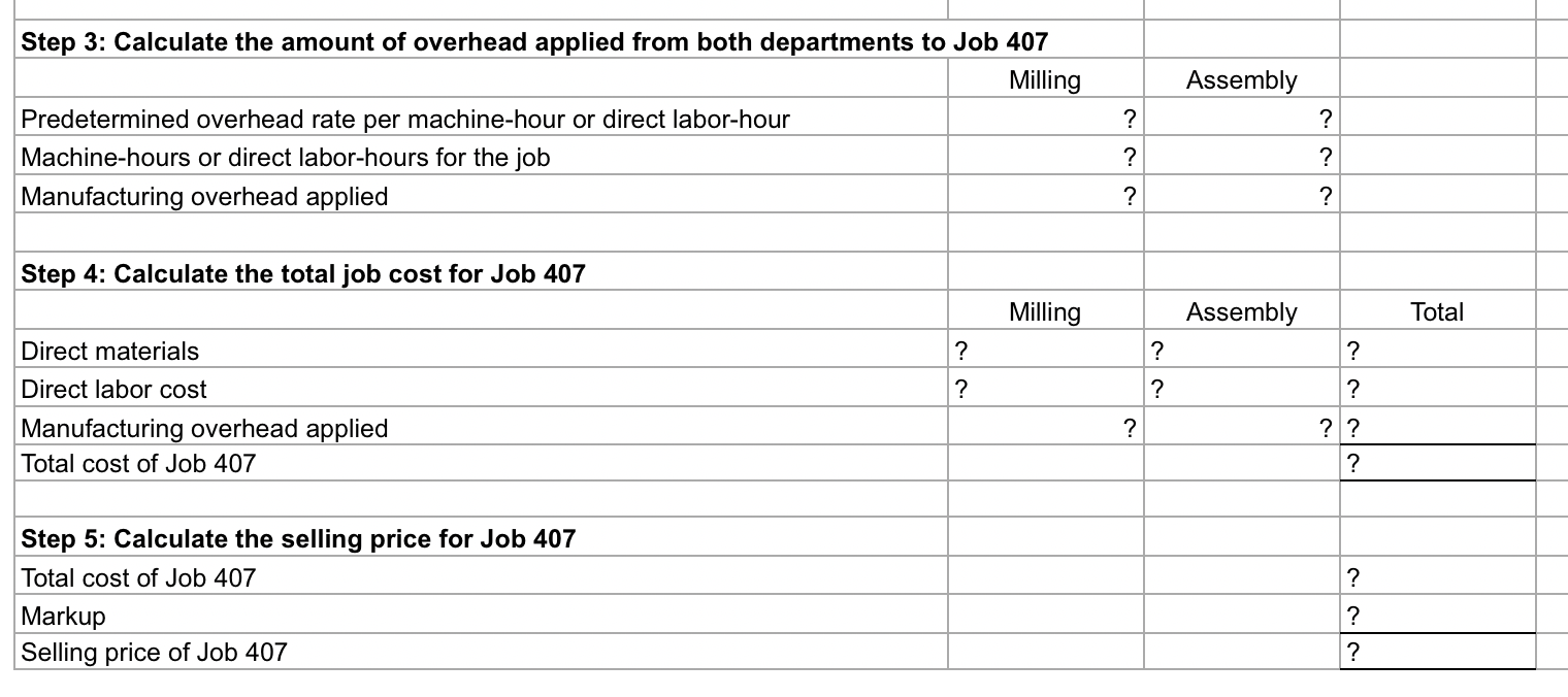 1 of 2) Download the Applying Excel form and enter formulas in