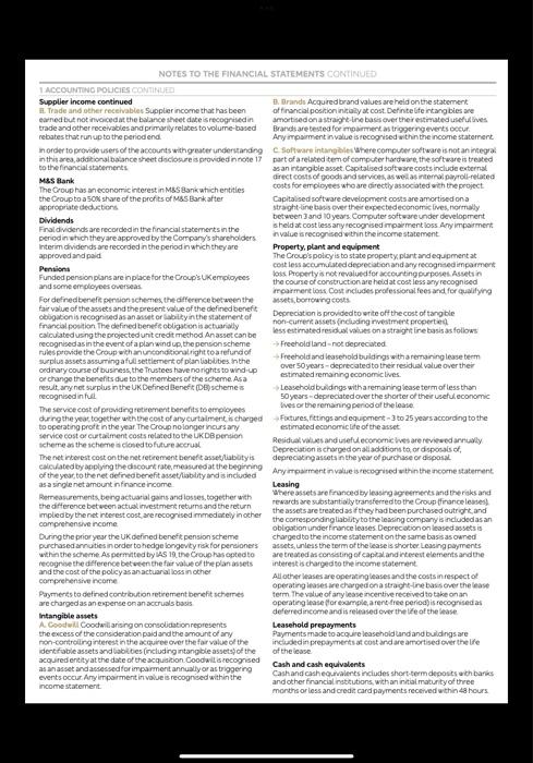 the two most significant items in the cash generated from operations in